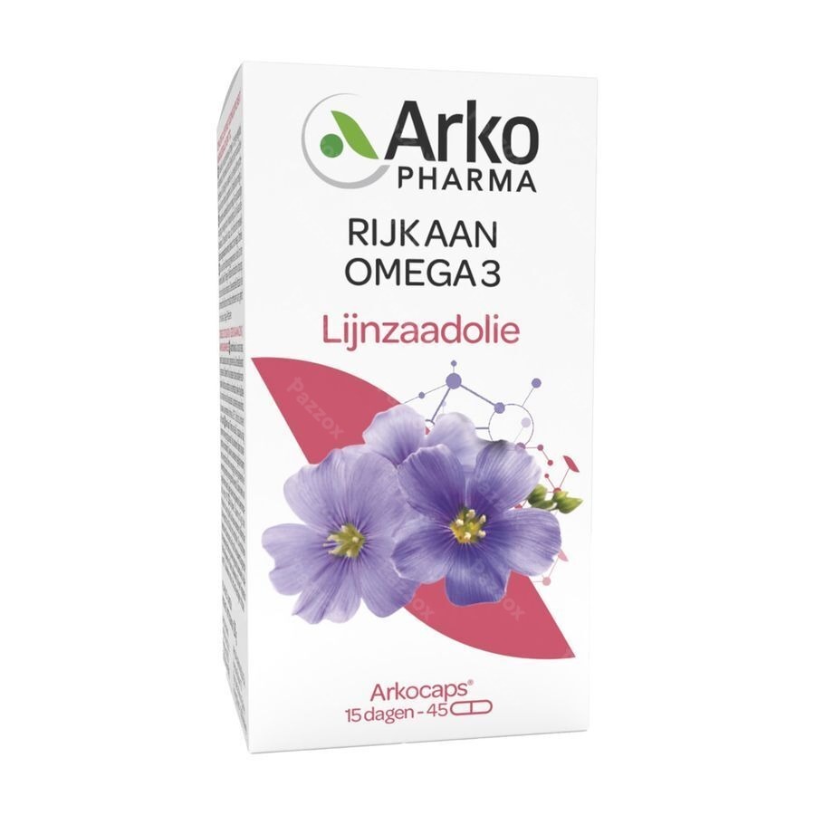 Arkocaps Lijnzaadolie 60