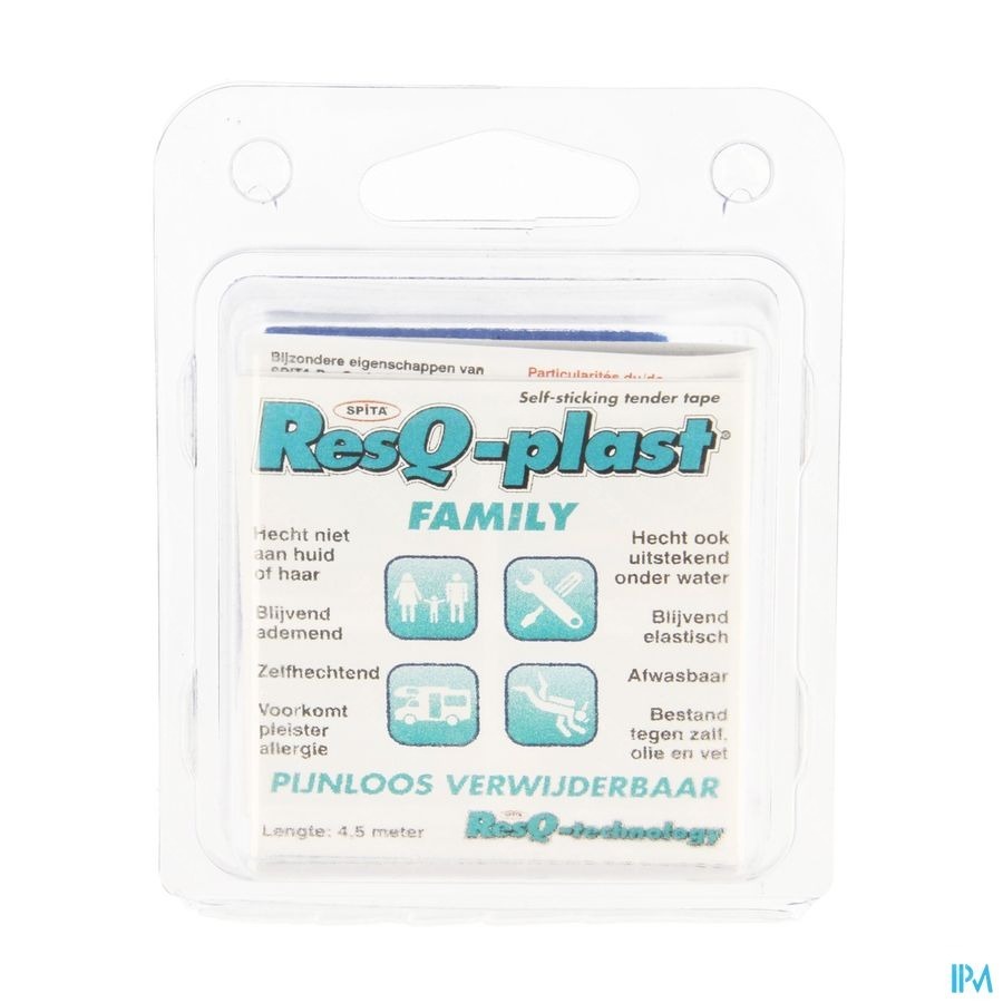 Resq-plast Family 4,5mx50mm Blauw 1