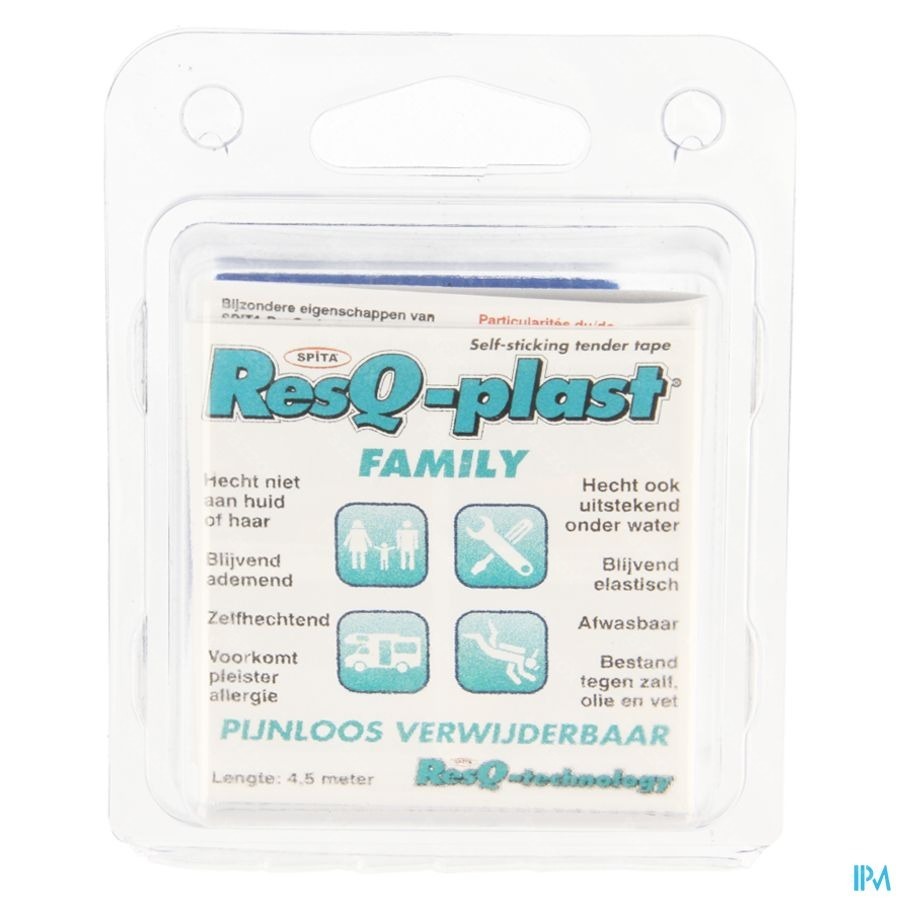 Resq-plast Family 4,5mx50mm Blauw 1