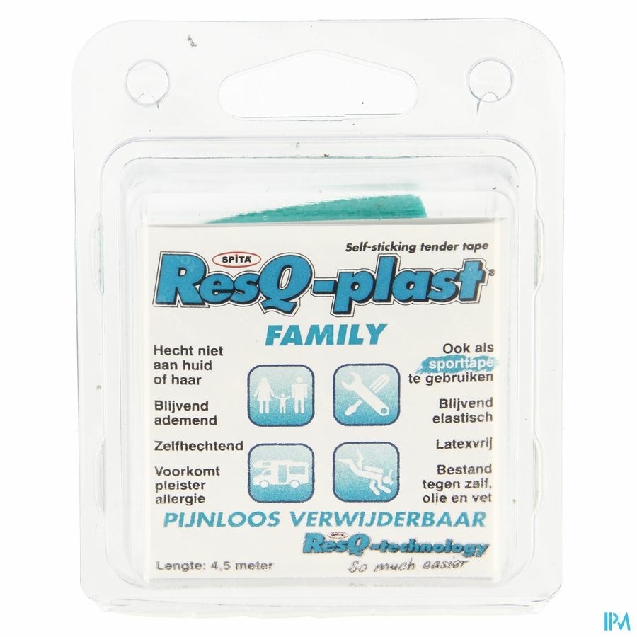 Resq-plast Family 4,5mx50mm Groen 1