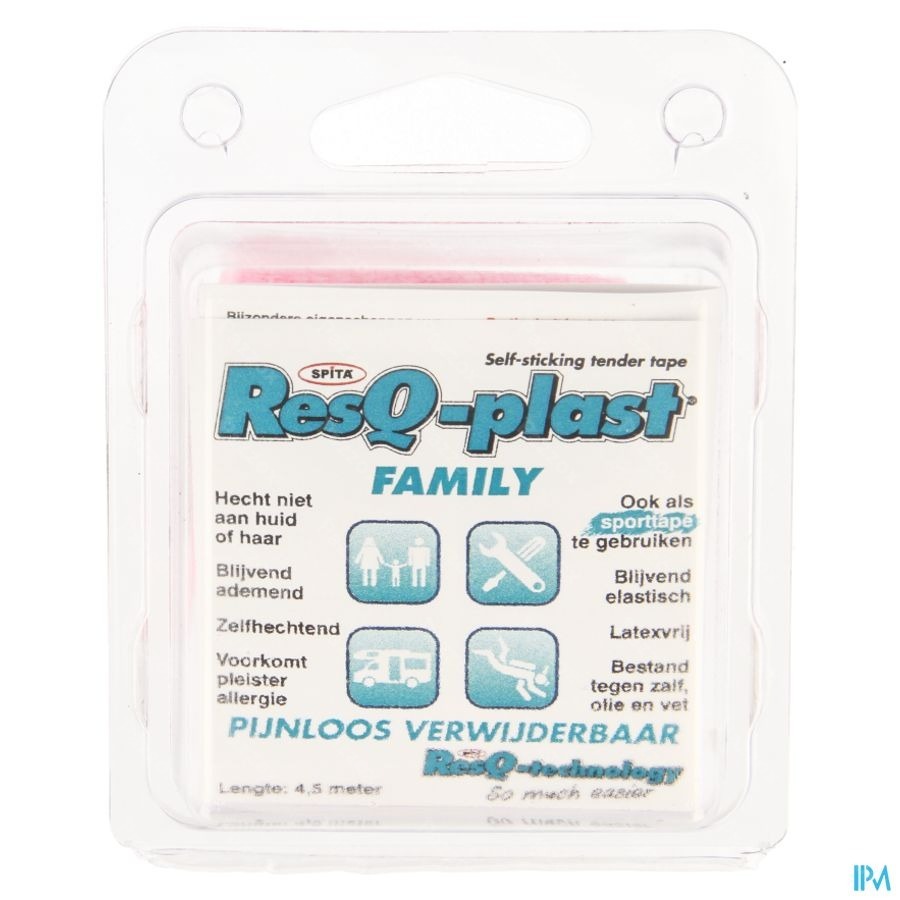 Resq-plast Family 4,5mx50mm Roze 1
