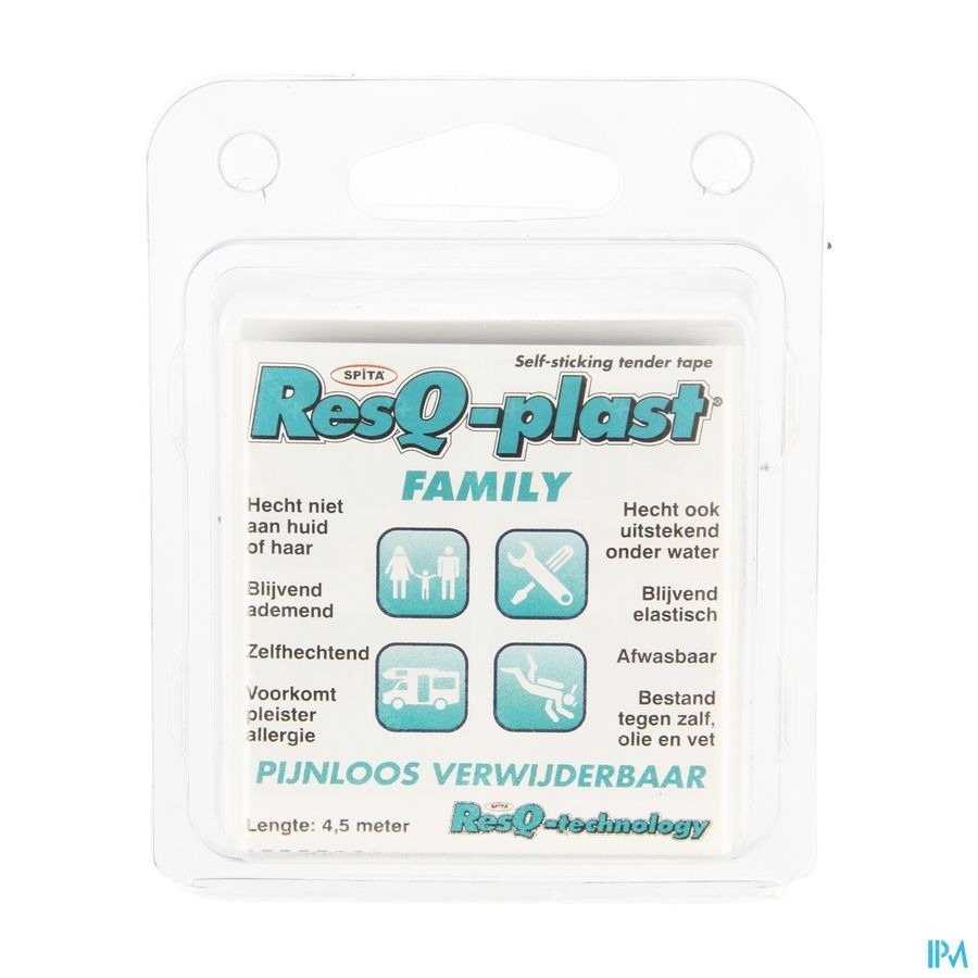 Resq-plast Family 4,5mx50mm Wit 1