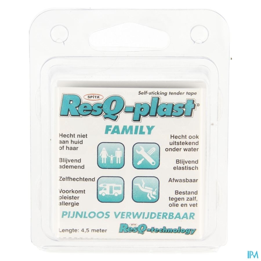 Resq-plast Family 4,5mx50mm Wit 1