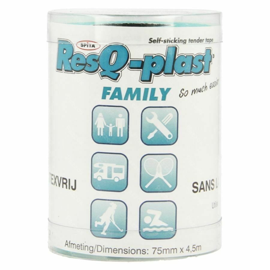 Resq-plast Family 4,5mx75mm Groen 1