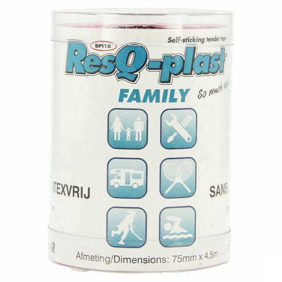 Resq-plast Family 4,5mx75mm Roze 1