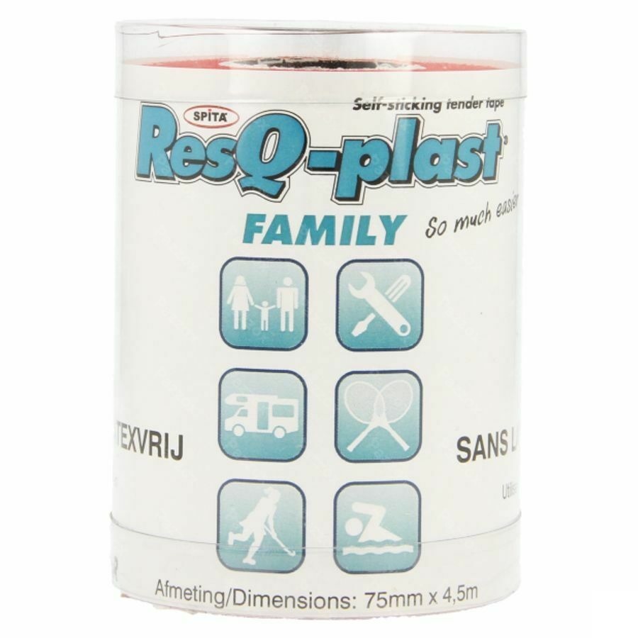 Resq-plast Family 4,5mx75mm Rood 1