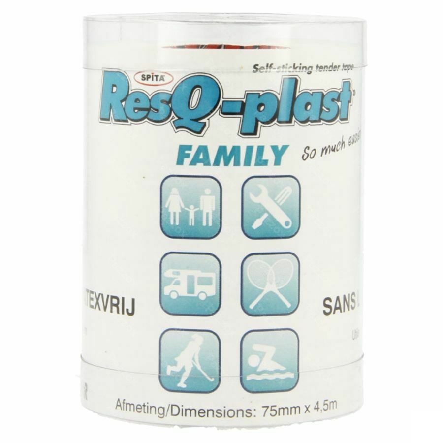 Resq-plast Family 4,5mx75mm Wit 1