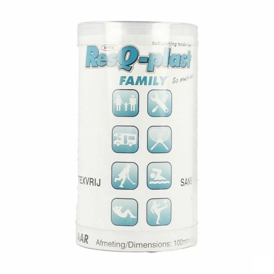 Resq-plast Family 4,5mx100mm Blauw 1