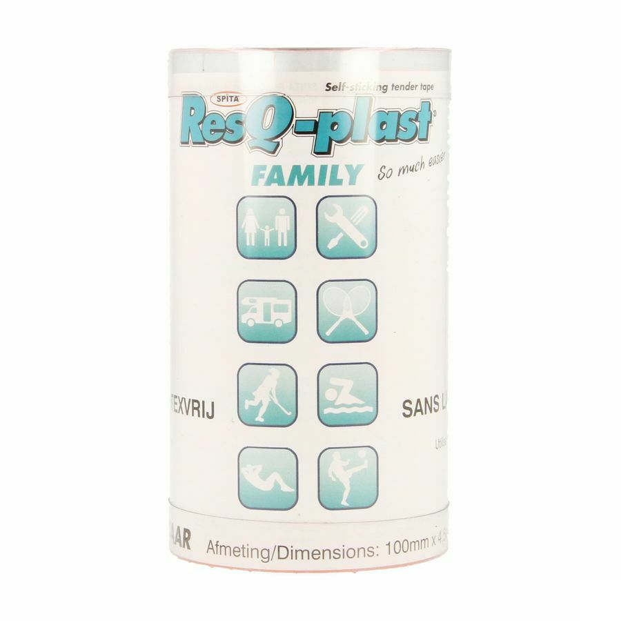 Resq-plast Family 4,5mx100mm Oranje 1 afbeelding 1