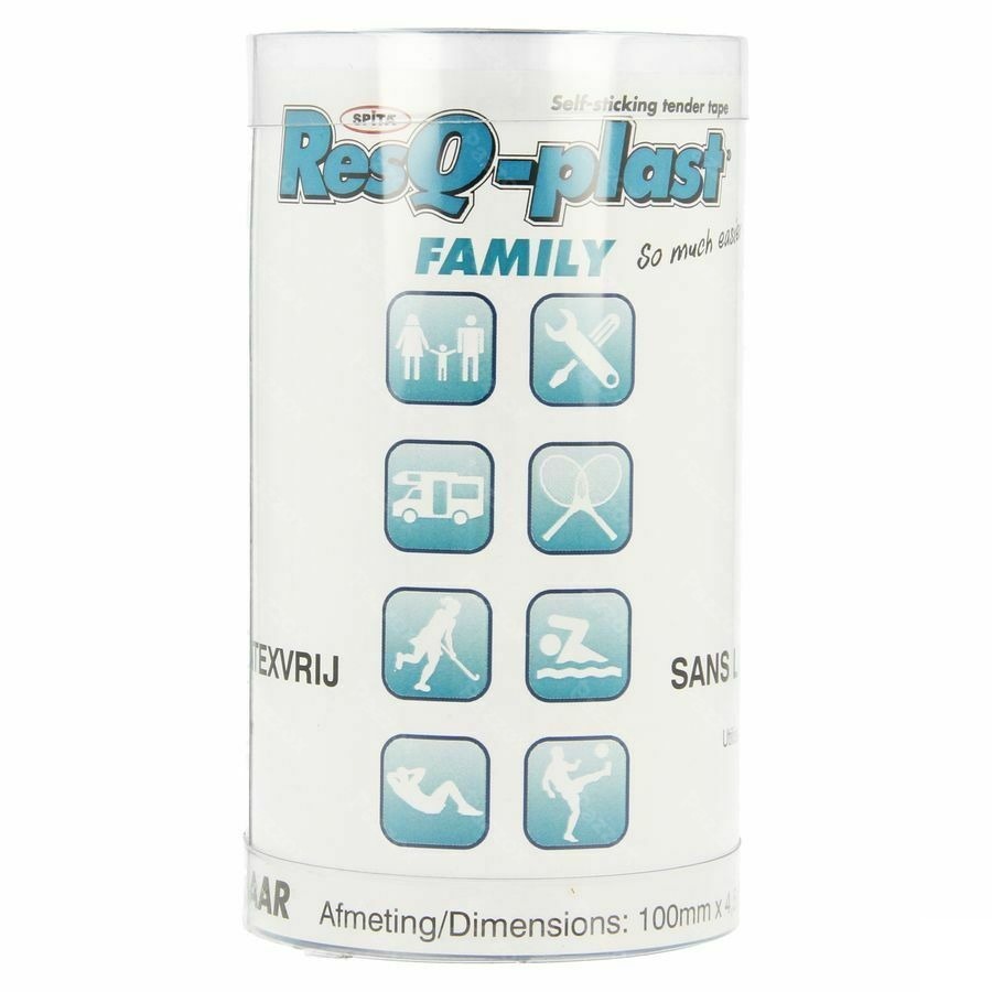 Resq-plast Family 4,5mx100mm Turquoise 1