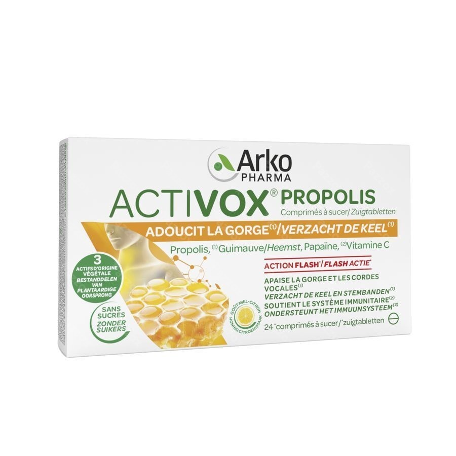 Activox Propolis Pastilles Citrus Comp 24