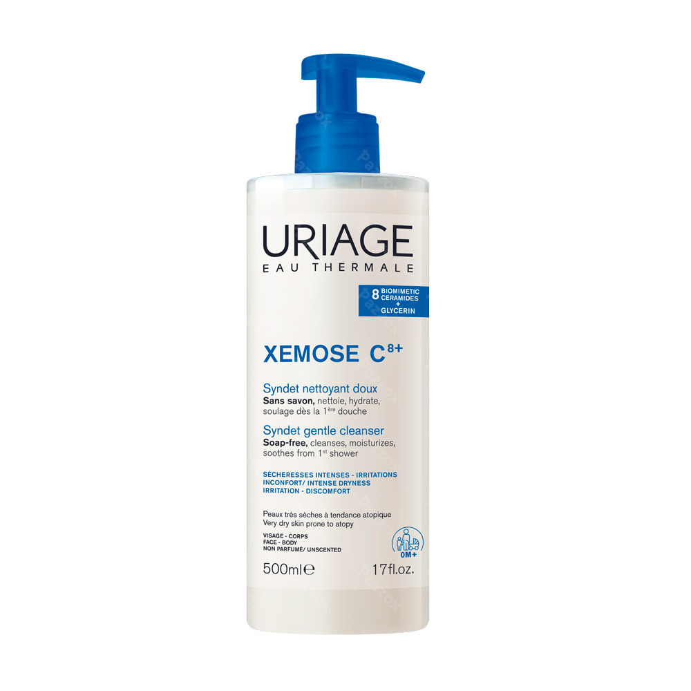 Uriage Xémose Syndet Milde Reinigingsgel 500ml