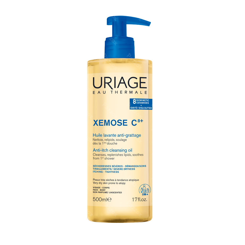 Uriage Xémose Reinigingsolie tegen Jeuk 500ml