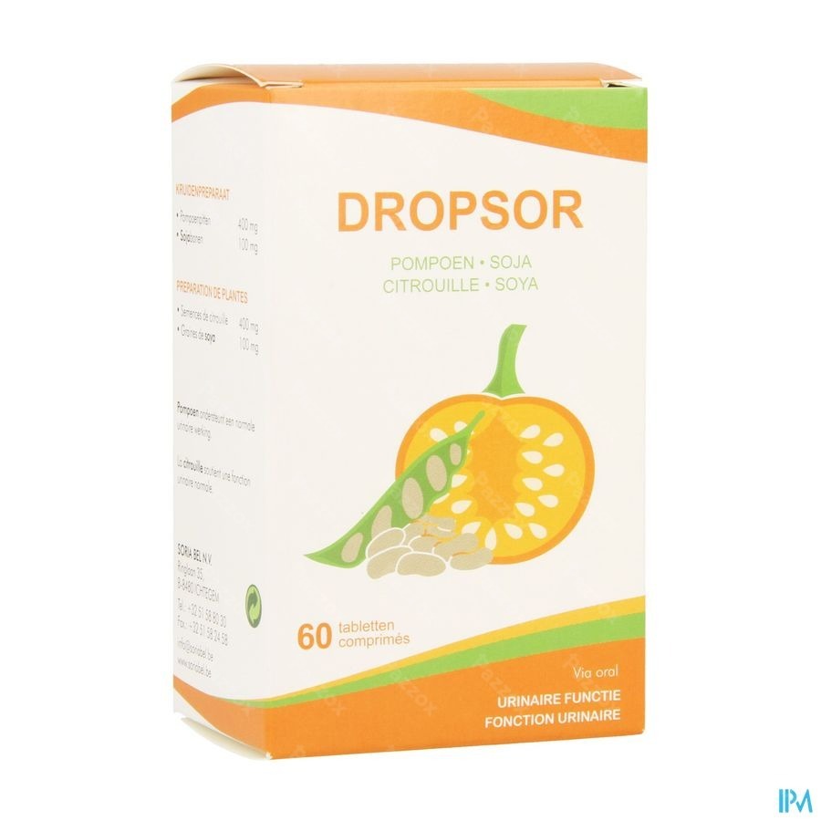 Soria Dropsor Urinaire Functie 60 Tabletten