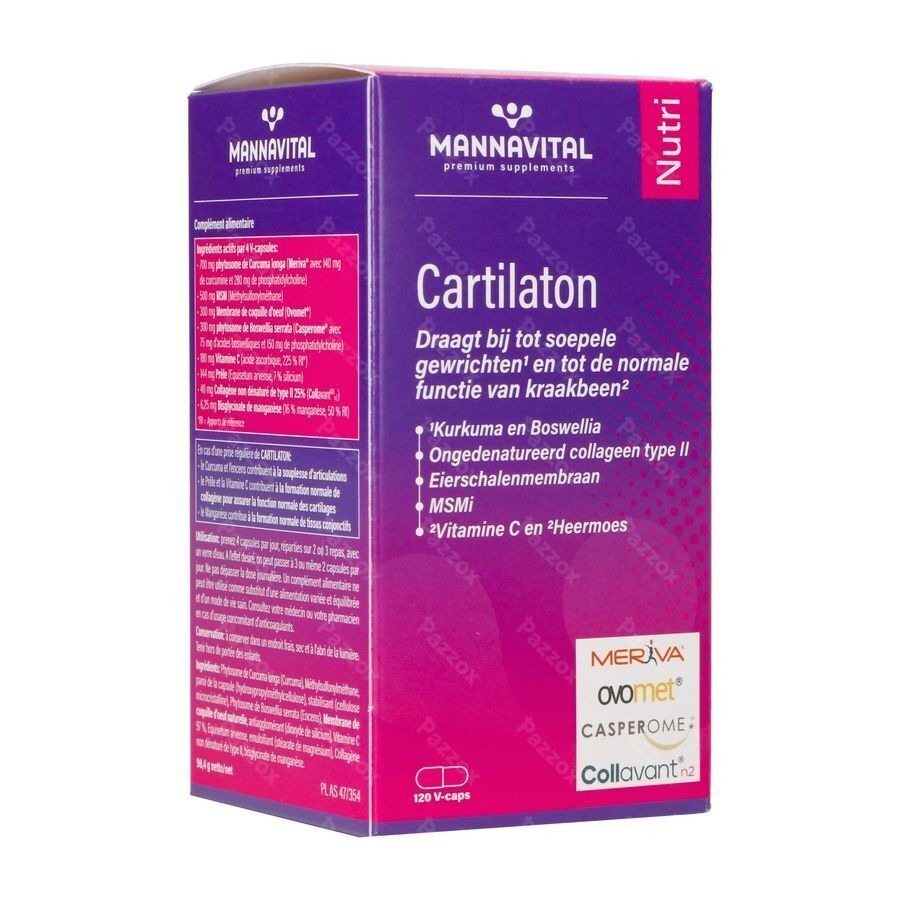 Mannavital Cartilaton V-capsules 120