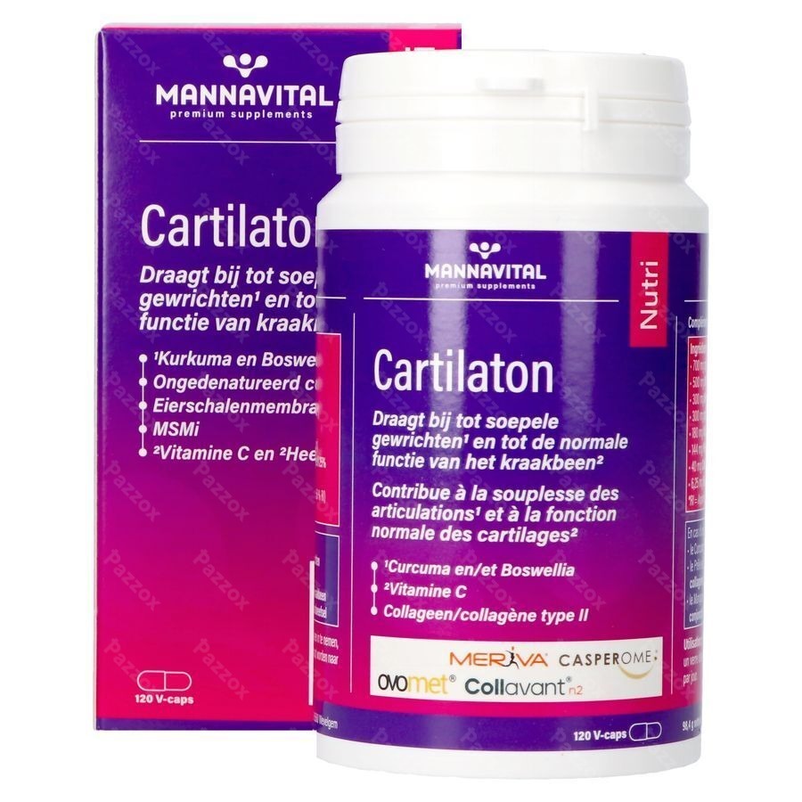 Mannavital Cartilaton V-capsules 120