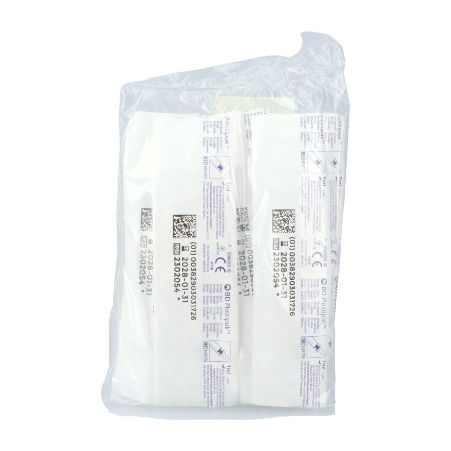 Bd Tuberculinespuit 1ml Luer Centrisch 10