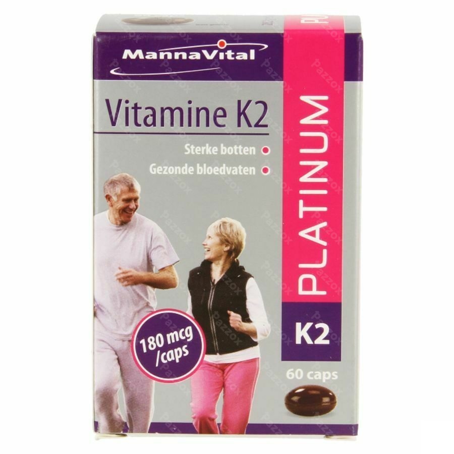 Mannavital Vitamine K2 Platinum Nf Caps 60