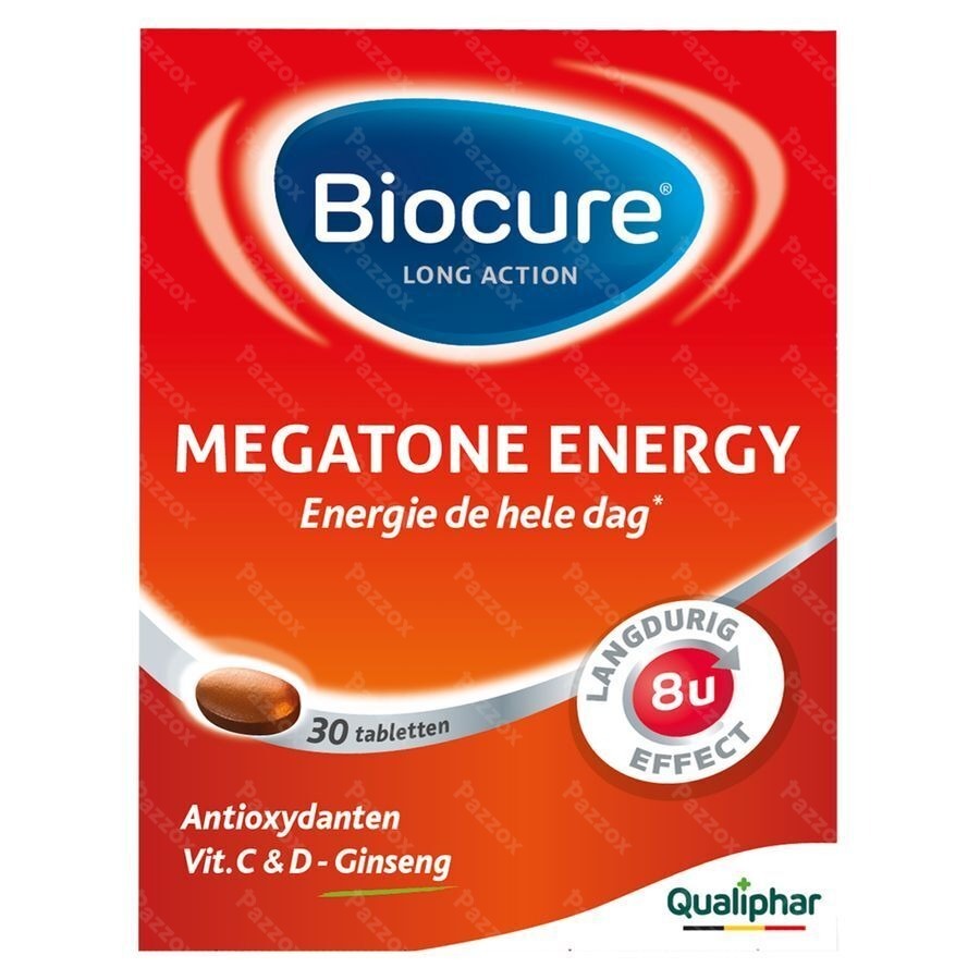 Biocure Long Action Megatone Energy 30 Tabletten