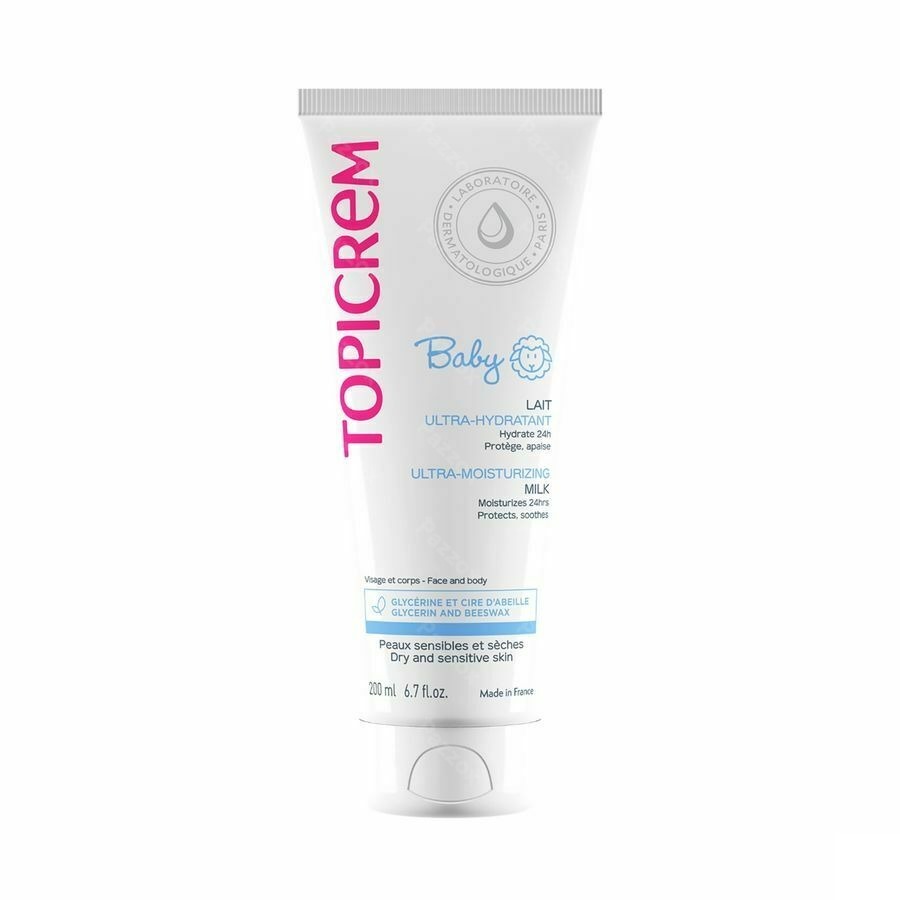 Topicrem Baby Ultrahydraterende Melk 200ml