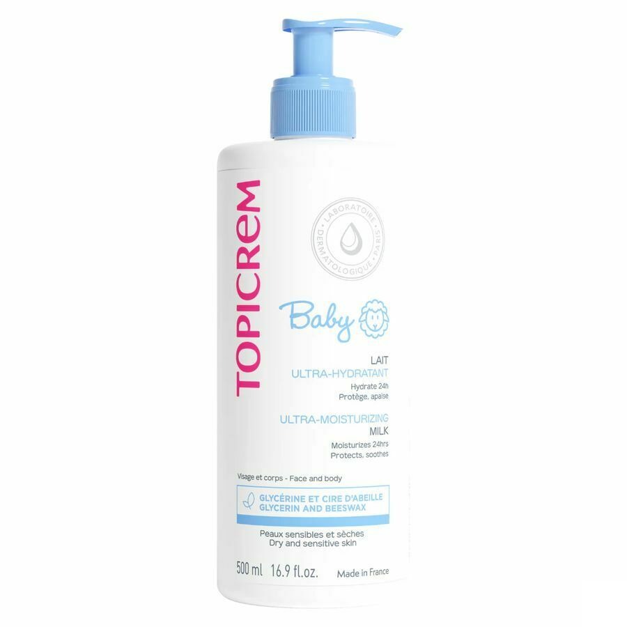 Topicrem Baby Ultrahydraterende Melk 500ml