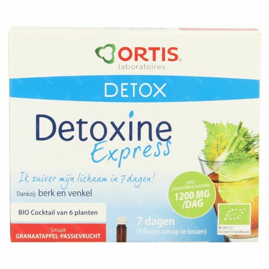Ortis Detoxine Express Pas Gre Bio 7x15ml