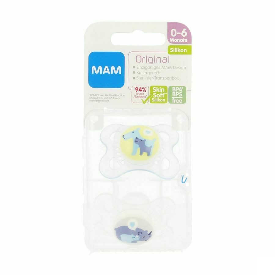 Mam Fopspeen Original 0-6m Jongen