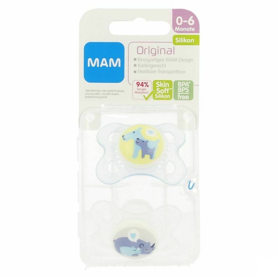 Mam Fopspeen Original 0-6m Jongen