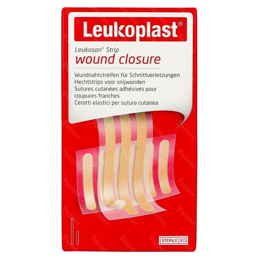 Leukosan Strip Natur. 6x6x38mm+3x6x75mm Leukoplast