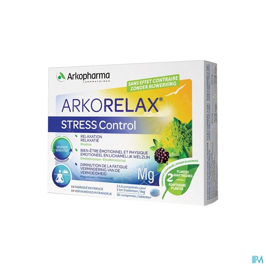 Arkopharma Arkorelax Stress Control 30 Tabletten