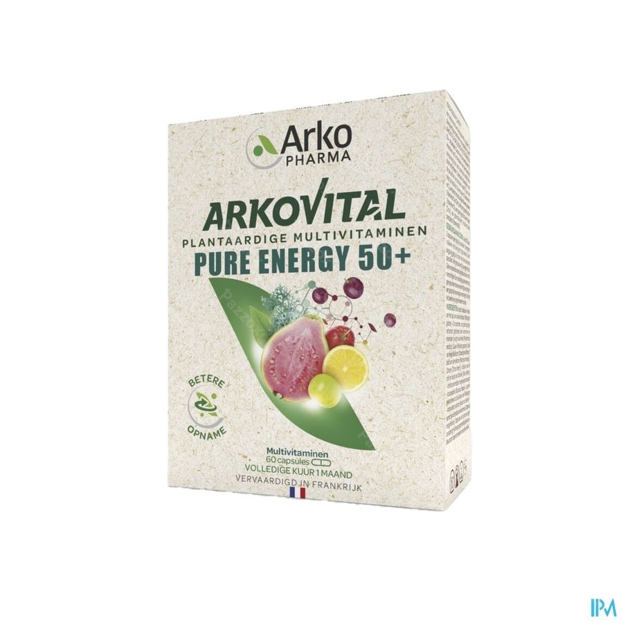 Arkovital Pure Energy 50+ 60 Capsules