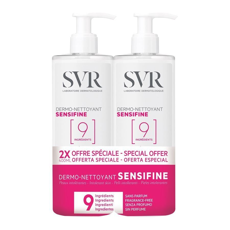 SVR Sensifine Gezichtsreiniger Duopack 2x400ml