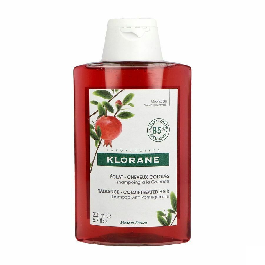 Klorane Capillaire Shampoo Met Granaatappel Gekleurd Haar 200ml