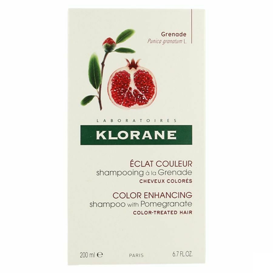 Klorane Capillaire Shampoo Met Granaatappel Gekleurd Haar 200ml