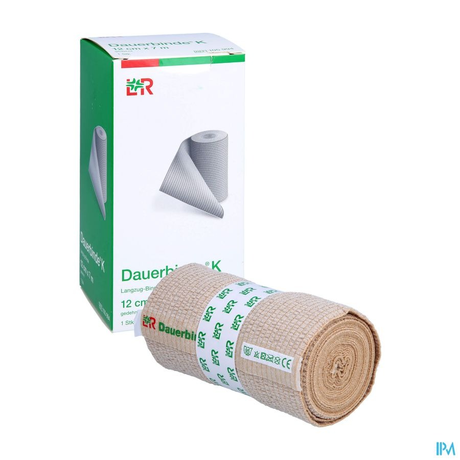 Dauerbinde K 12cm X 7m 1 105906