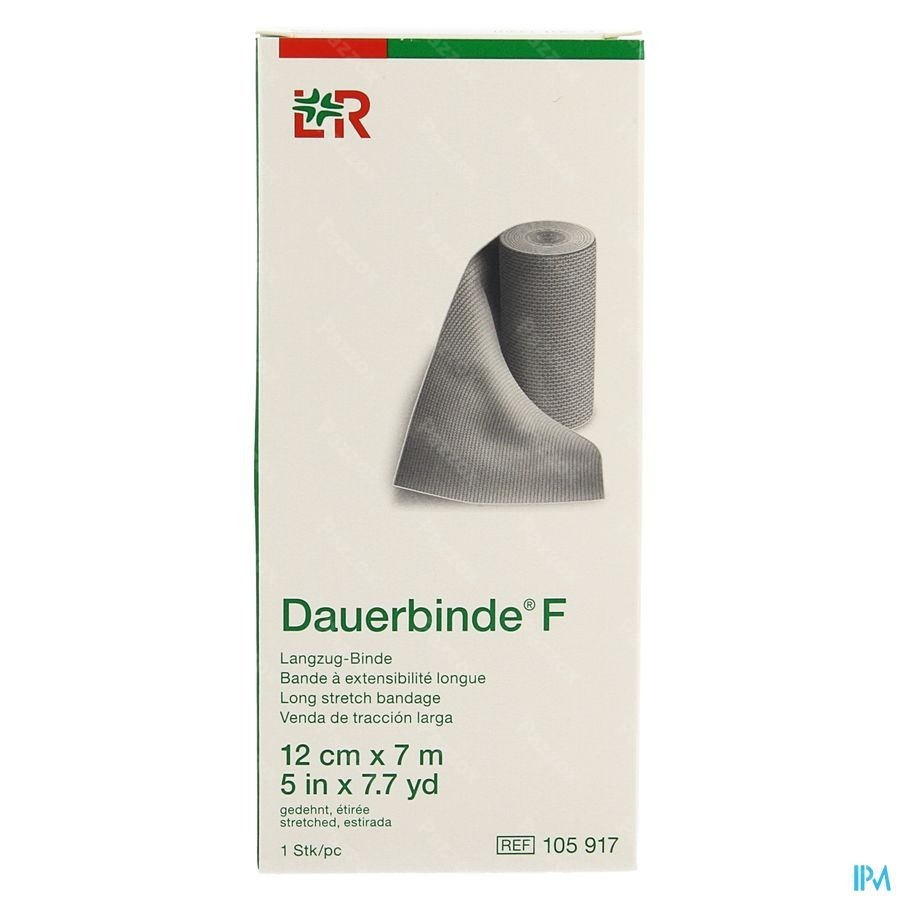 Dauerbinde F 12cm X 7m 1 105917
