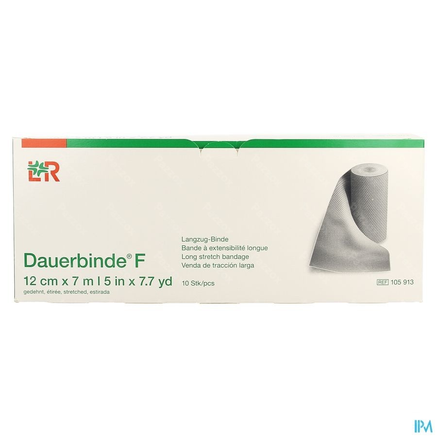 Dauerbinde F 12cm X 7m 1 105917