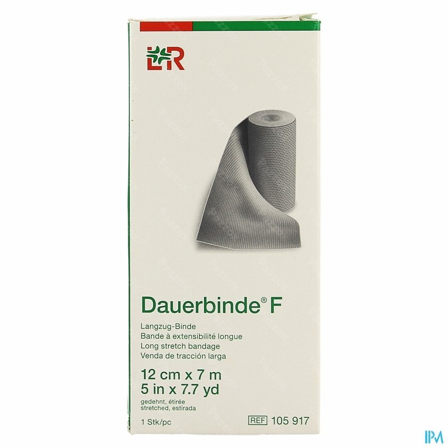 Dauerbinde F 12cm X 7m 1 105917
