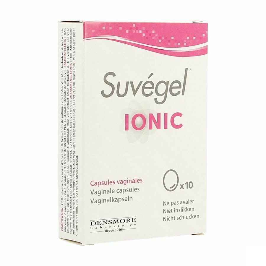 Suvegel Ionic Vaginale Caps 10