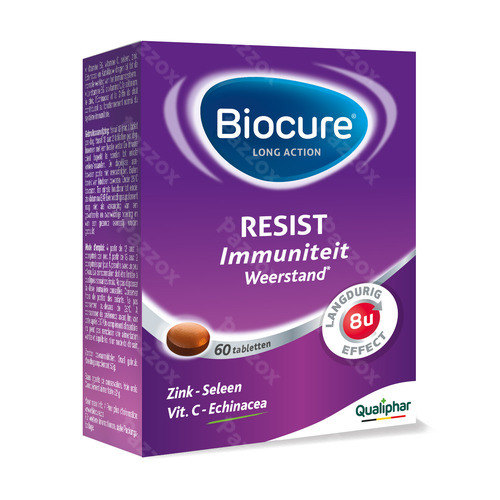 Biocure Resist Weerstand en Immuniteit Vitamine 60 Tabletten