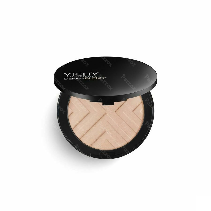 Vichy Dermablend Covermatte Poeder Foundation Vette Huid 25 Nude 9,5g