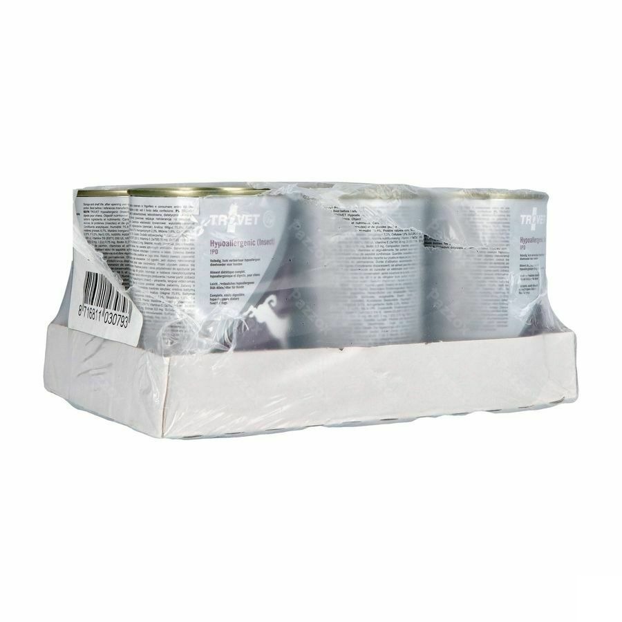 Trovet Ipd Hypoallergenic Hond (insects) 6x400g
