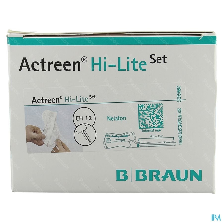 Actreen Hi-lite Set Nelaton 37cm Ch12 30 242212j