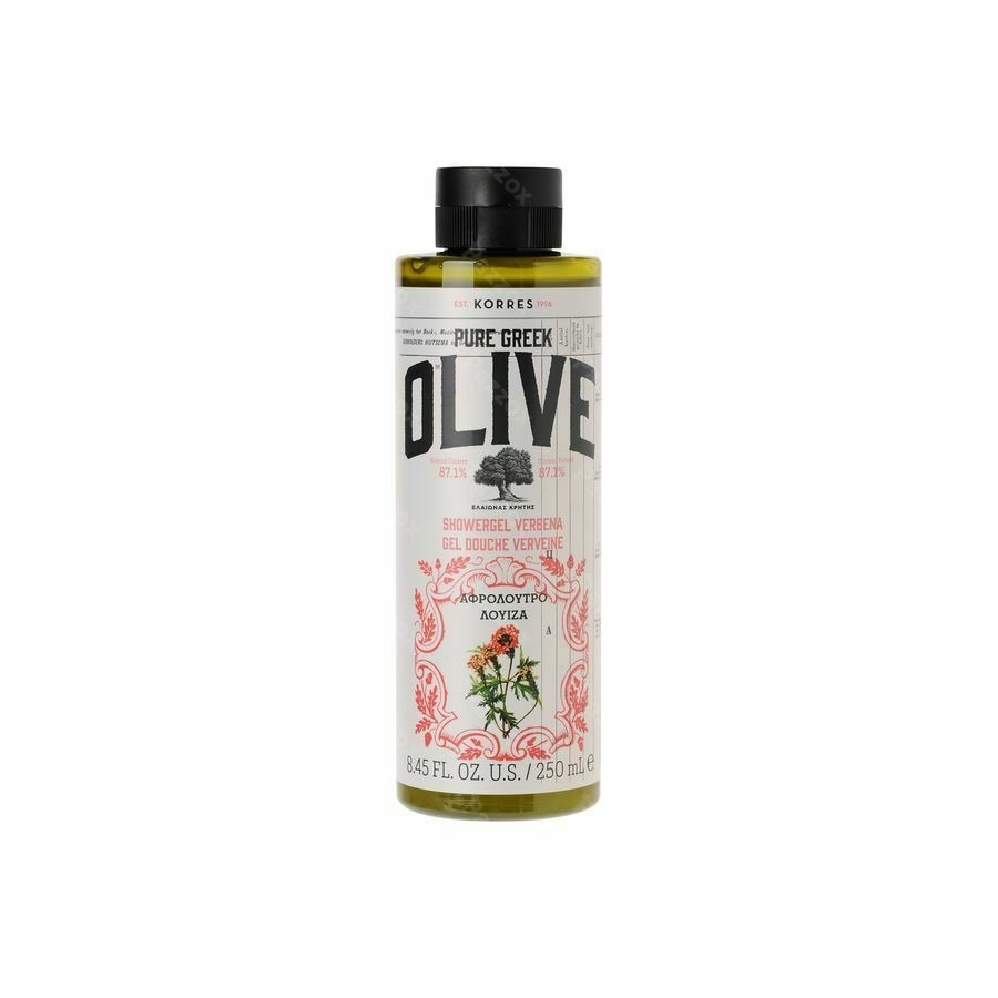 Korres Kb Douchegel Olijf Verbena 250ml