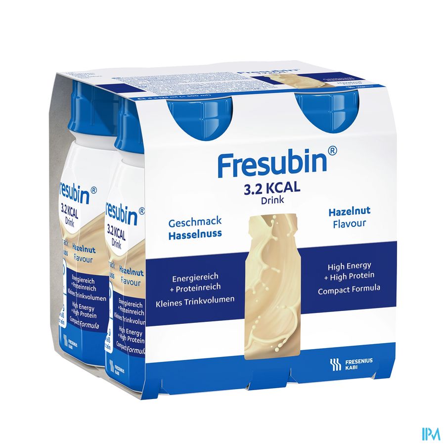 Fresubin 3,2 Kcal Drink 125ml Noisettes/hazelnootjes afbeelding 1