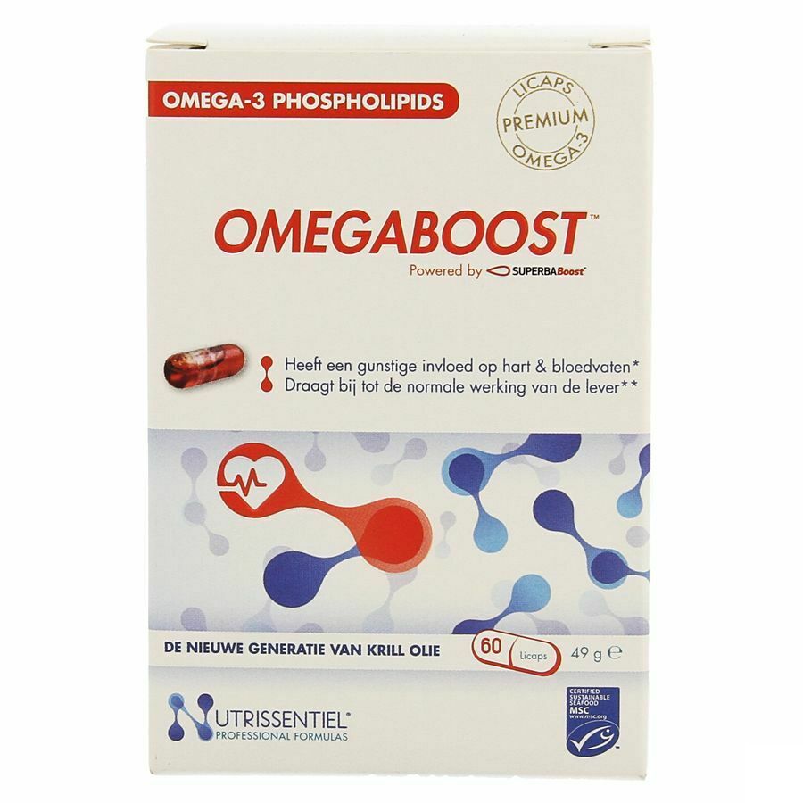 Omegaboost Caps 60 afbeelding 1