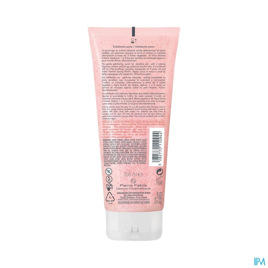 Avène Body Zachte Scrub 200ml