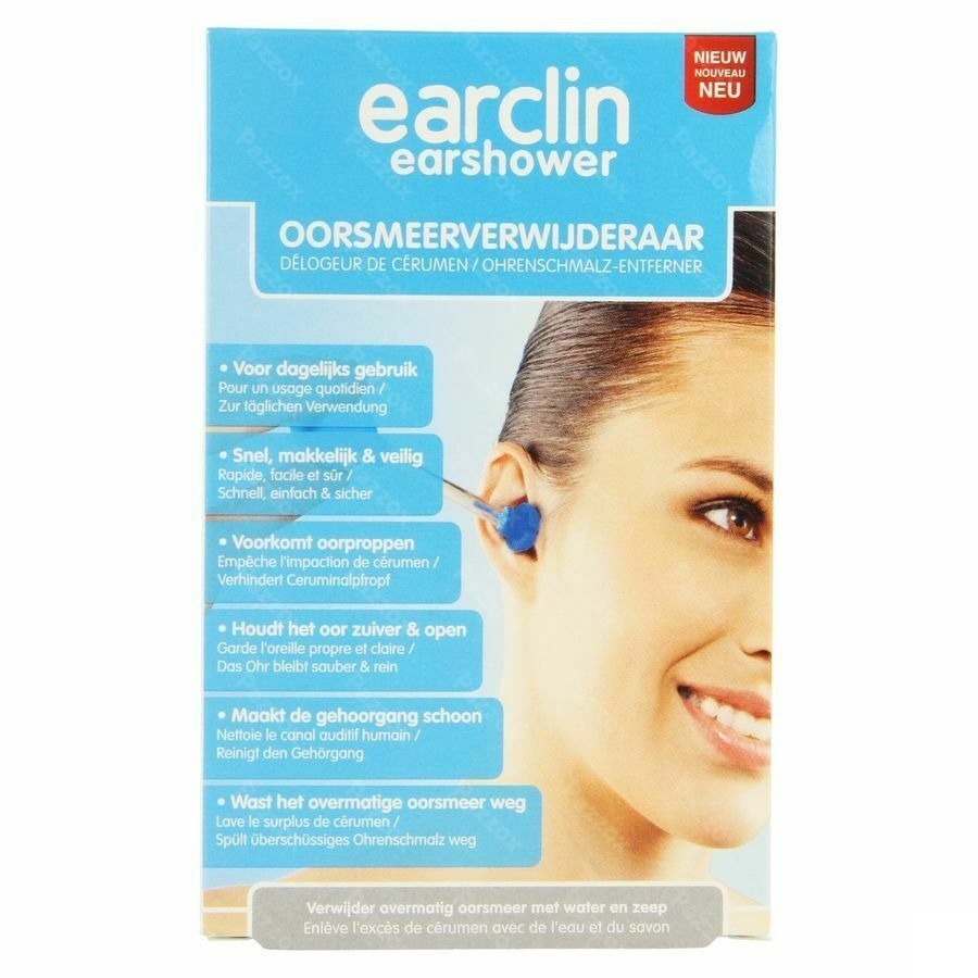 Earclin Earshower Volw. Oorsmeer Verwijd. Revogan