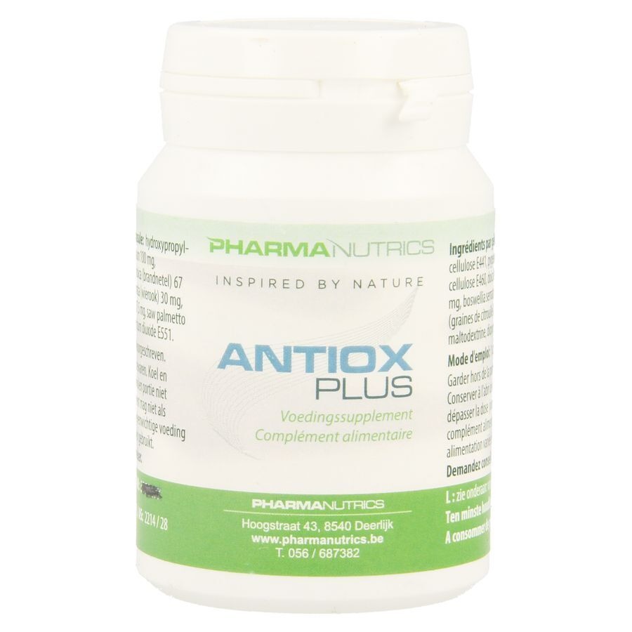 Antiox Plus V-caps 60 Pharmanutrics