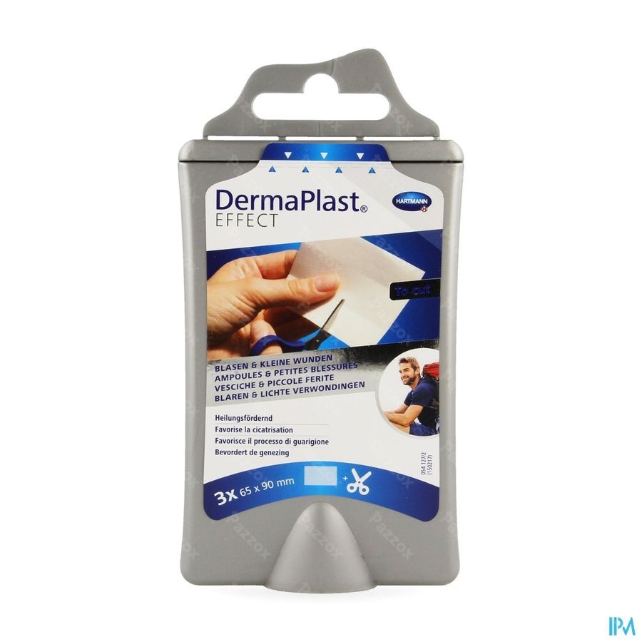 DermaPlast Effect te snijden 65 x 90mm 3 Stuks